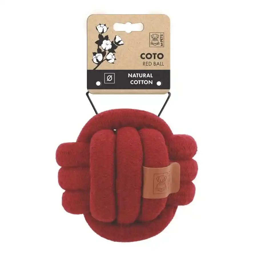 Juguete De Bola Roja Coto 15 Cm