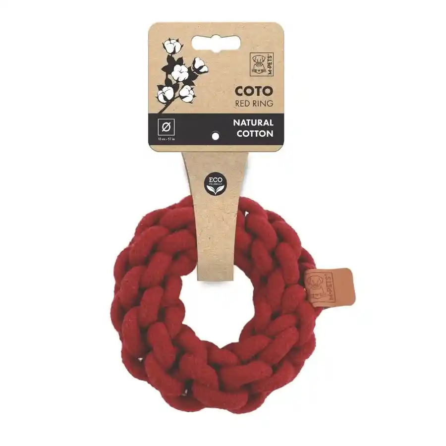 Juguete De Anillo Rojo Coto 13 Cm