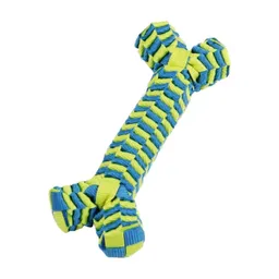 Pull Braided Nylon Bone Mordedor De Cuerda Para Perros Talla S