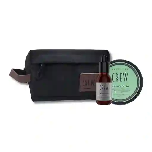 Forming Cream + Beard Serum + Estuche American Crew