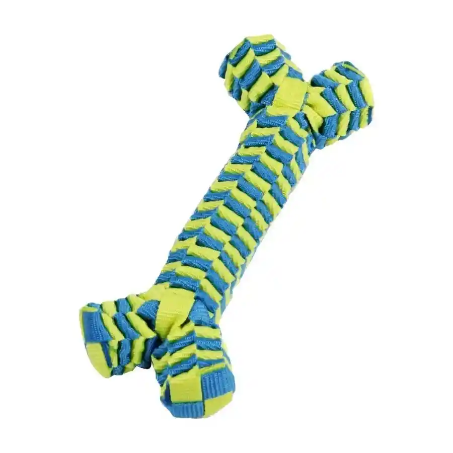 Pull Braided Nylon Bone Mordedor De Cuerda Para Perros Talla M