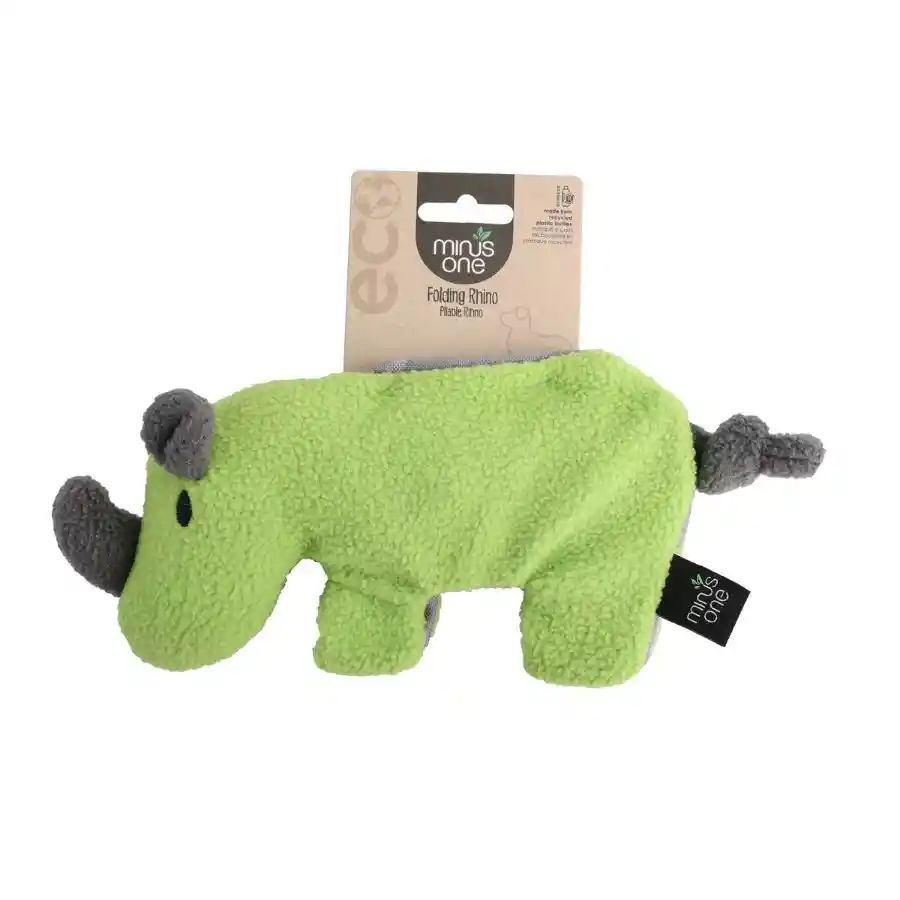 Minus One Folding Rihno Peluche De Trapo Para Perros