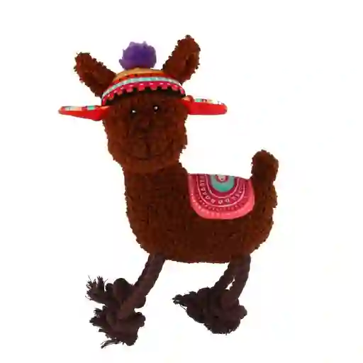 Peluche De Llama Patas Cuerda Para Perros