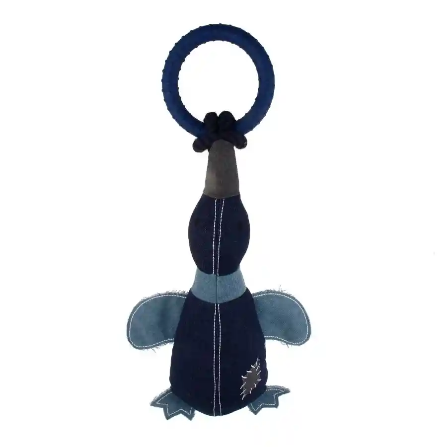 Peluche De Pato Denim Para Perros