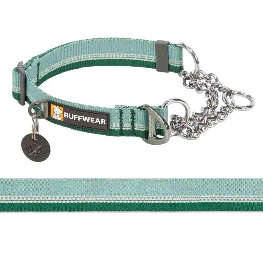 Ruffwear Chain Reaction Collar - River Rock Verde Talla L/xl
