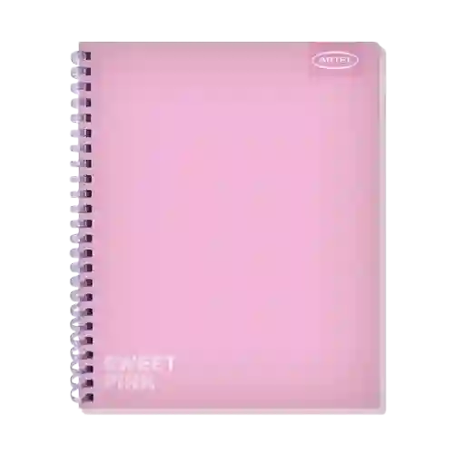 Cuaderno Universitario 100 Hojas 7mm Pastel Espiral Soft