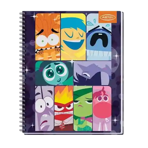 Cuaderno Universitario 100 Hojas 7mm Intensamente 2