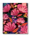 Cuaderno Universitario 100 Hojas 7mm Floral