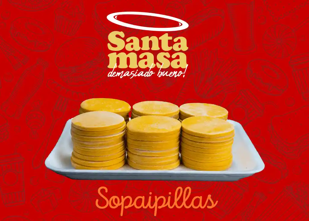 50 Sopaipillas Coktail 6 Cm