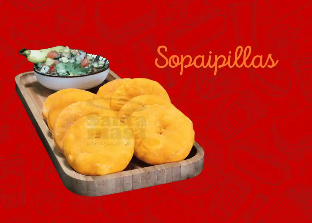 50 Sopaipillas Coktail 6 Cm