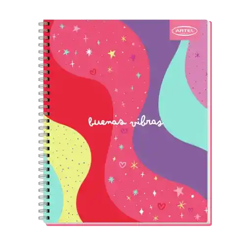 Cuaderno Universitario 100 Hojas 7mm Colors