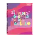 Cuaderno Universitario 100 Hojas 7mm Colors