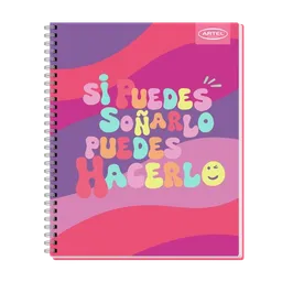 Cuaderno Universitario 100 Hojas 7mm Colors