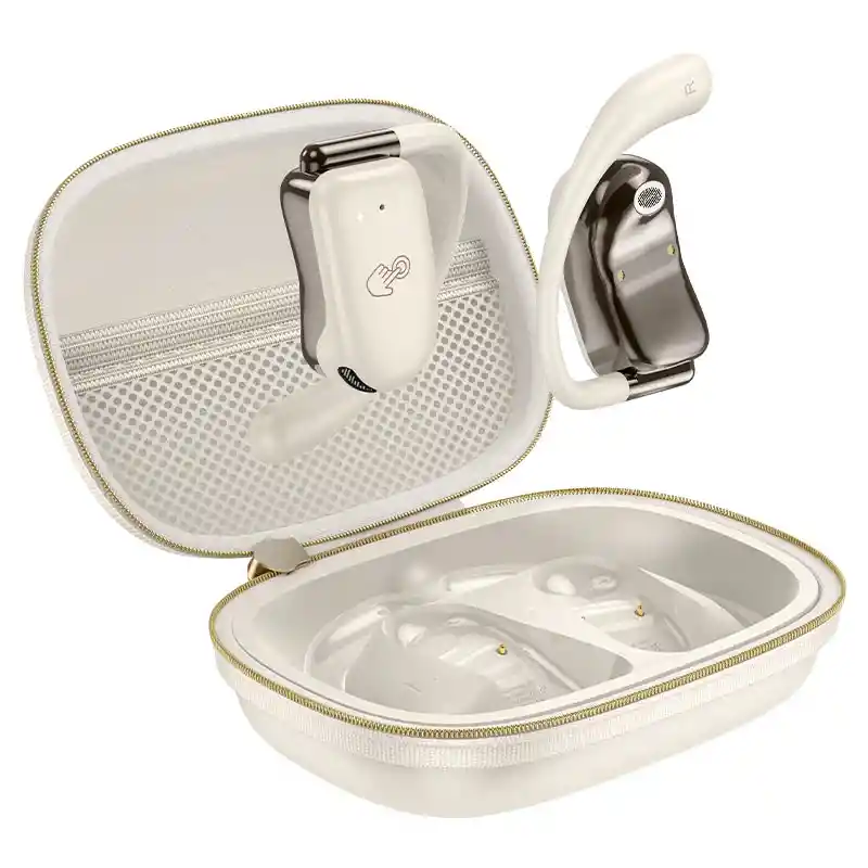 Audifonos Inalambricos Ows Conduccion Aerea Hoco Ea2 Gancho Para La Oreja Blanco