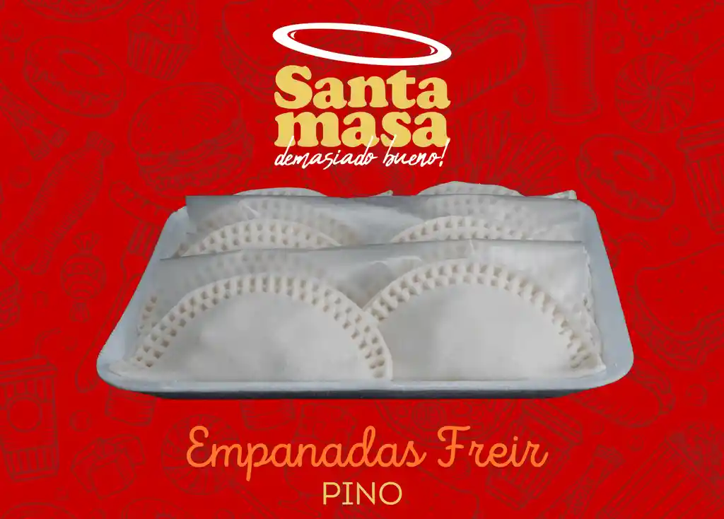 12 Unid. Empanadas De Cocktail Pino Para Freir