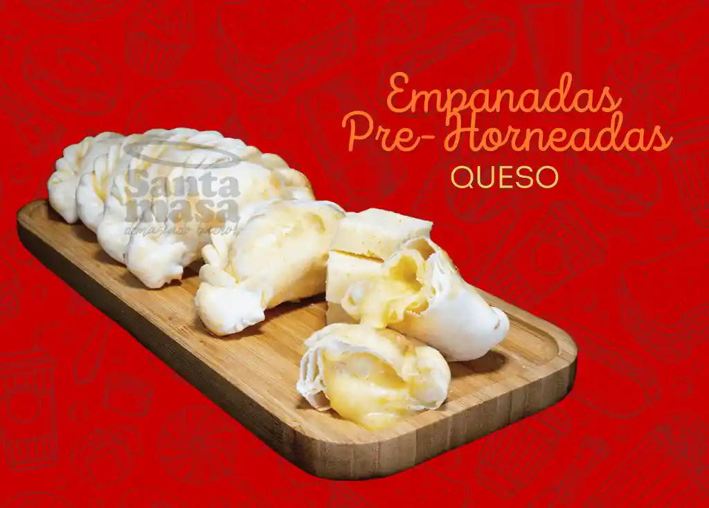 10 Unid. Empanadas De Cocktail Queso Pre-horneado