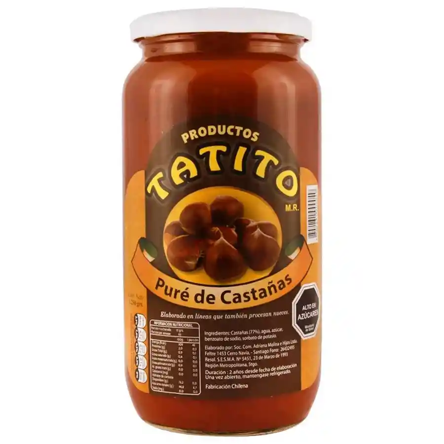 Puré De Castaña