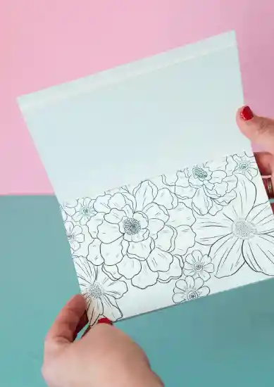 "florapia Pocket" Libro Para Colorear