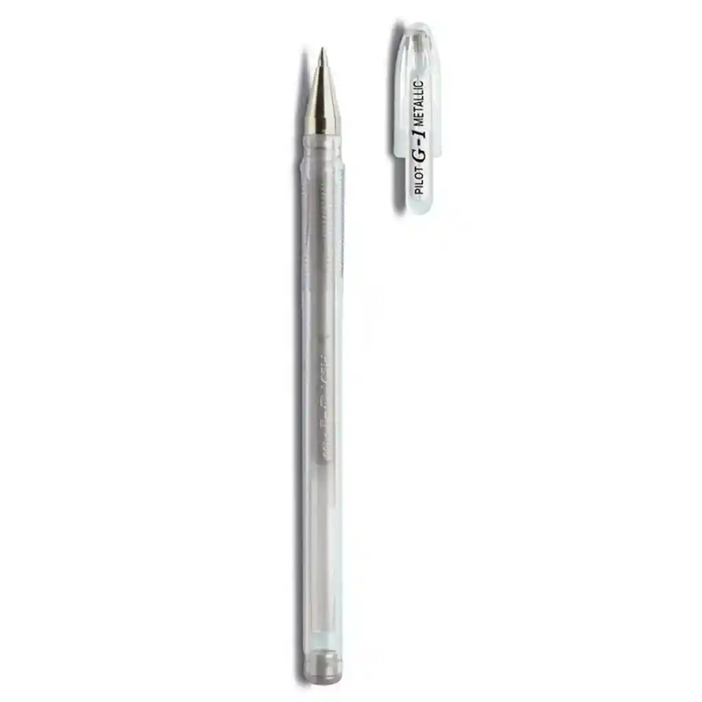 Boligrafo Pilot Gel G1 .7mm Color Plata