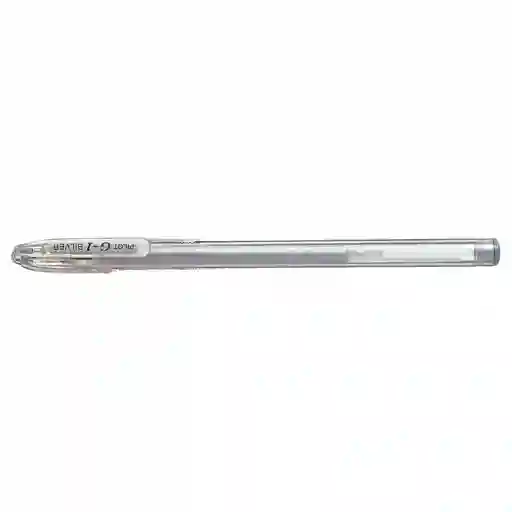 Boligrafo Pilot Gel G1 .7mm Color Plata