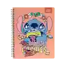 Cuaderno Universitario 100 Hojas 7mm Stitch Foodie
