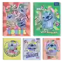 Cuaderno Universitario 100 Hojas 7mm Stitch Foodie