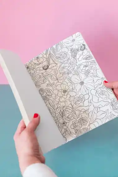 "florapia" Libro Para Colorear