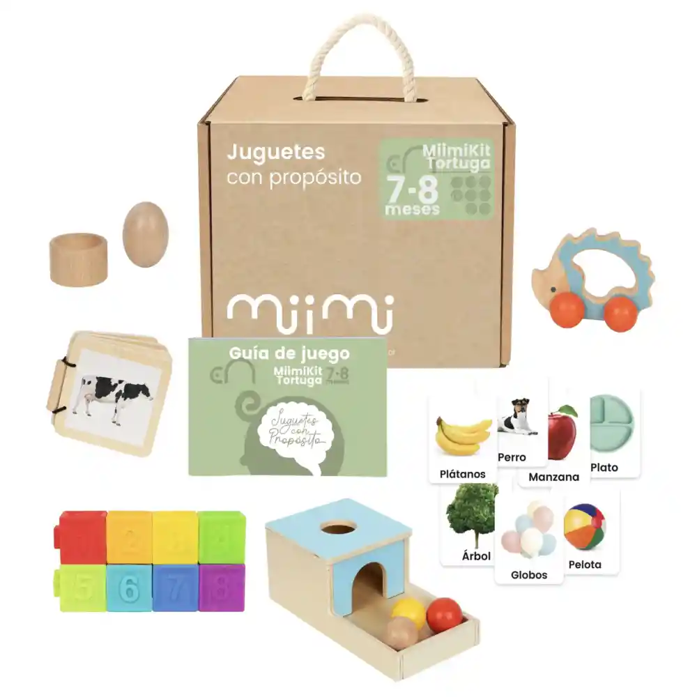 Kit De Juguetes Miimikit Tortuga 7 A 8 Meses