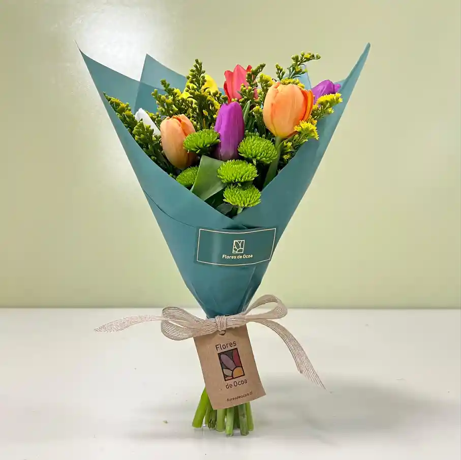 Ramo Pequeño 7 Tulipanes | F3 Enamorados