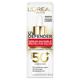 Serum Rostro Protector Solar Loreal Uv Defender Fps 50+ 30ml
