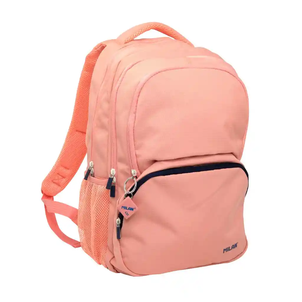 Mochila Escolar 4 Cremalleras (25 L) Colección 430 Since 1918, Rosa