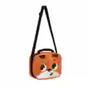 Lonchera Escolar Tiny León: Amplia, Resistente Y Fácil De Limpiar