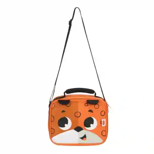 Lonchera Escolar Tiny León: Amplia, Resistente Y Fácil De Limpiar