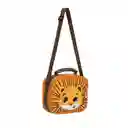 Lonchera Escolar Tiny Tigre: Amplia, Resistente Y Fácil De Limpiar