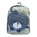 Mochila Escolar Para Niños Bolso Infantil Osito (celeste)