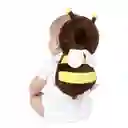 Mochila Protectora Para Cabeza Antigolpes Para Bebe (abeja Cafe)