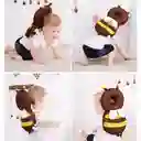 Mochila Protectora Para Cabeza Antigolpes Para Bebe (abeja Cafe)