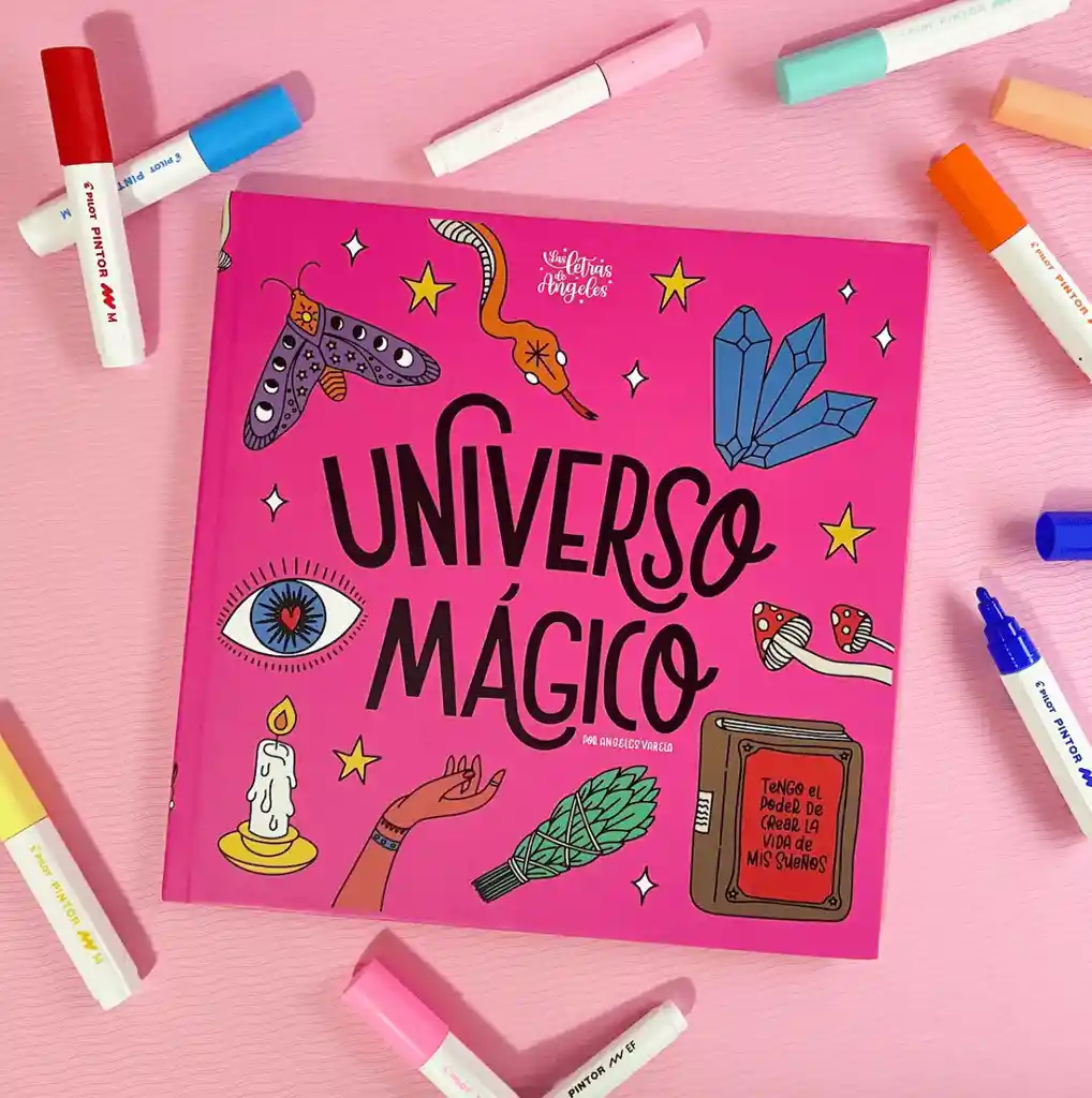 Libro Universo Mágico Por Las Letras De Ángeles,