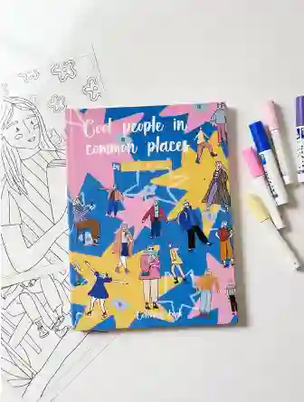 Libro Cool People In Common Places Por Dani Blanq