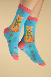 Calcetin Gato Otoñal