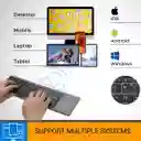 Teclado Inalambrico Plegable Bluetooth Touchpad Tablet Pc