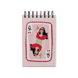 Mini Croquera Reina De Corazones