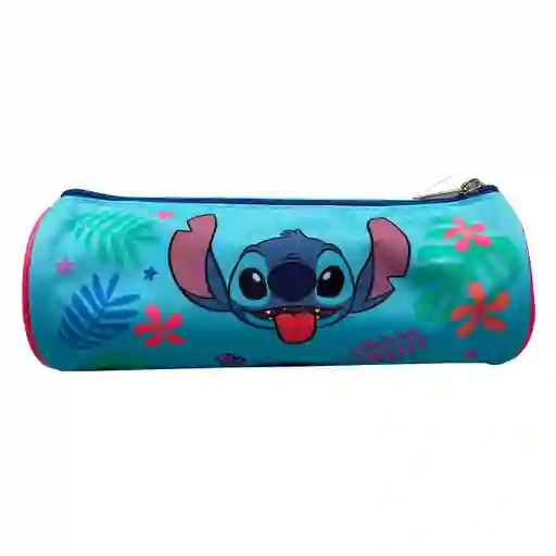 Estuche Infantil Cilindro Stitch