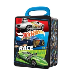 Caja Metalica Portautos Hotwheels Diseño C