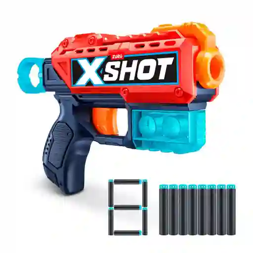 Lanza Dardos Kickback Con 8 Dardos X-shot