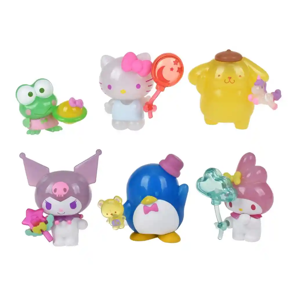 Hello Kitty Pack De 6 Figuras