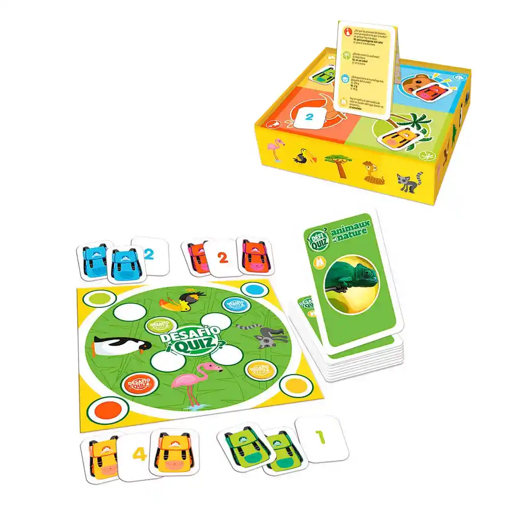 Juego Desafio Animales Y Naturaleza Educa