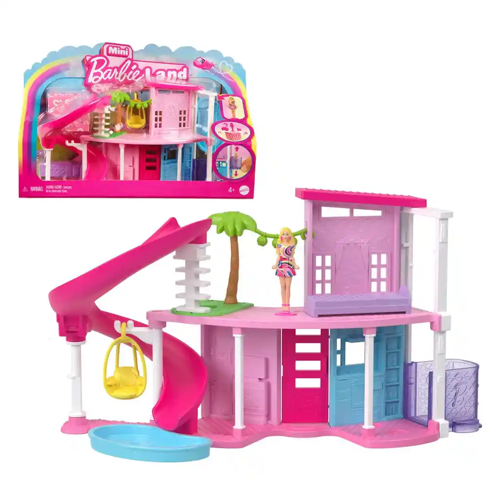 Barbie Mini Barbieland Casa De Muñecas Sorpresa