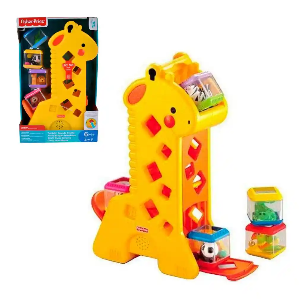 Fisher-price Peek-a-blocks Jirafa