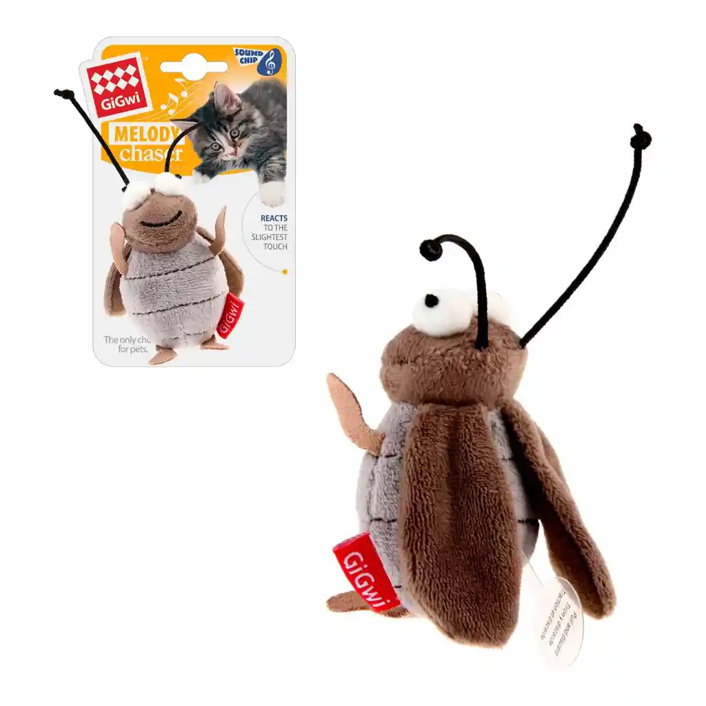 Gigwi - Grillo Melody Chaser Con Sonido Que Se Activa Con El Movimiento